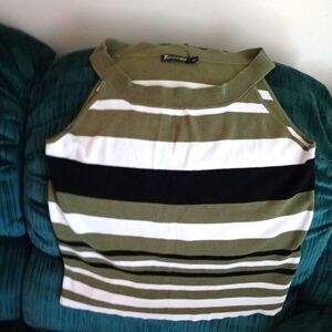 Matching top with skirt